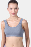Lady Lyka Cotton Lycra Sports Bra (Pack of 2) - Multicolor — thumbnail 2